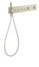 AXOR-HG-AXOR-ShowerComposition-Thermostatmodul-610-110-Unterputz-fuer-4-Verbraucher-Brushed-Nickel-12573820 gallery number 1